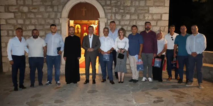 Ministar Milićević u Budvi: Snažnija podrška srpskoj zajednici u Crnoj Gori