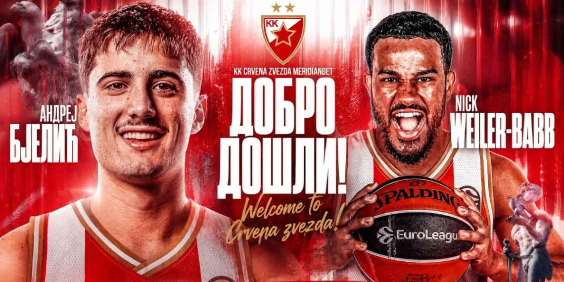 Zvezda predstavila dva nova pojačanja: Stigli Vejler Bab i Bjelić