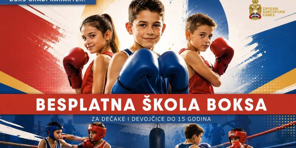 Srpski bokserski savez otvorio vrata deci do 15 godina