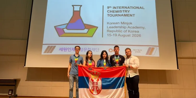 Srpski hemičari zablistali u Južnoj Koreji: Osvojili četiri medalje