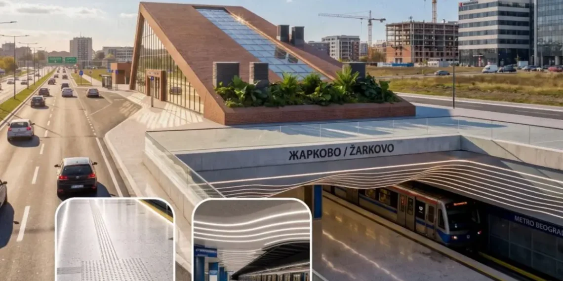 Ovako će izgledati metro stanica Žarkovo: Dva nivoa, četiri lifta i dva ulaza