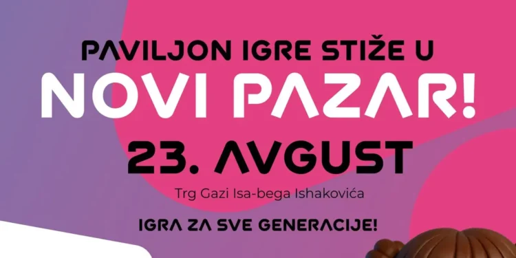 EXPO karavan u Novom Pazaru: Paviljon igre stiže na gradski trg