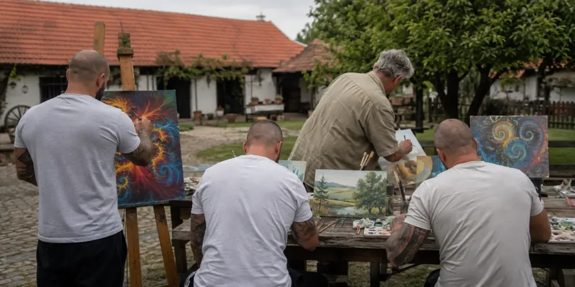 Umetnost iza zatvorskih zidina: Slikari i osuđenici stvaraju zajedno