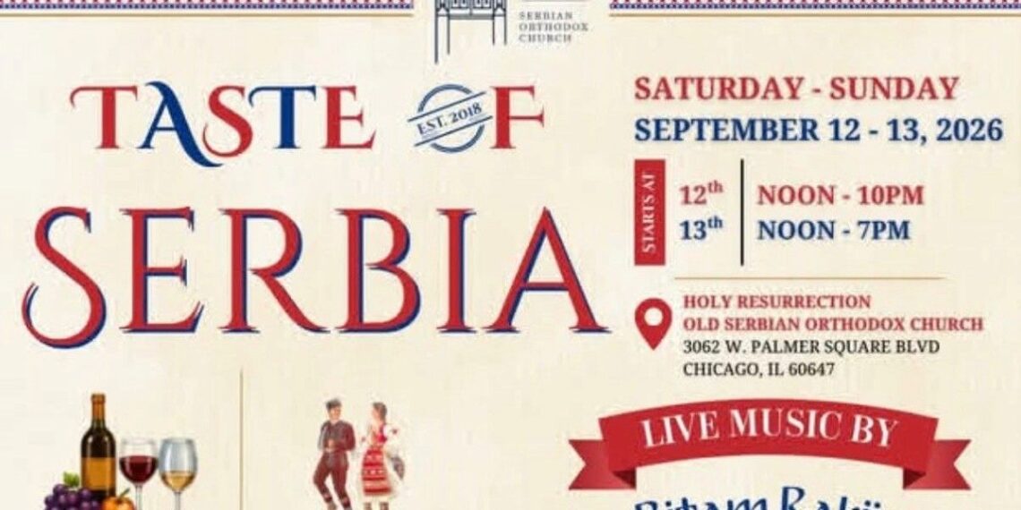 „Taste of Serbia“ u Čikagu – mirisi Srbije, muzika i tradicija na Palmer Skveru