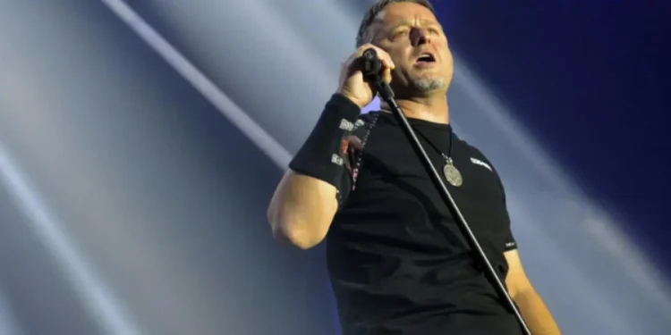 Marko Perković Tompson tokom koncerta