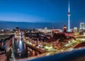Berlin noću, ilustracija