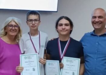 Tri medalje za učenike Valjevske gimnazije na međunarodnoj olimpijadi