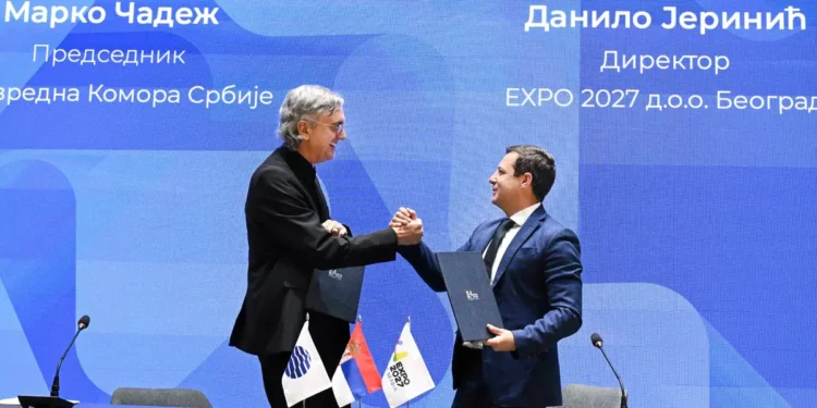 Privredna komora Srbije pred svetom: Potvrđen nastup na EXPO 2027