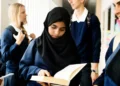 Muslimanske učenice u školi