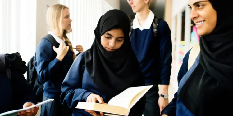Muslimanske učenice u školi