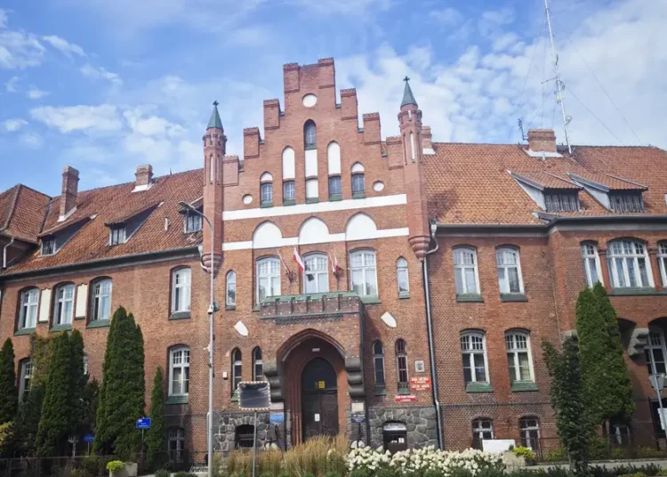 Gradska uprava u Branjevu, gradu uz granicu sa Kalinjingradom