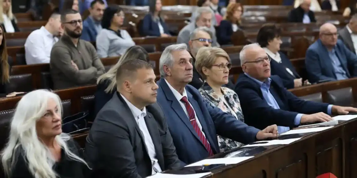 Odbornici na sednici Skupštine grada Subotice