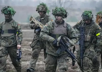 Vojnici Bundesvera tokom vojne vežbe u Nemačkoj