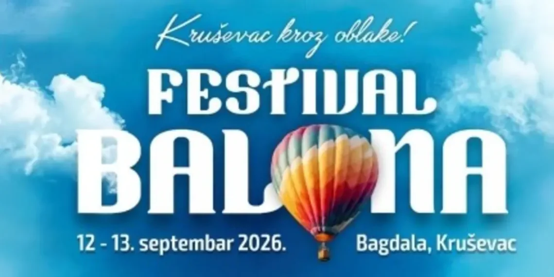 Festival balona u Kruševcu: Šarene atrakcije osvajaju nebo iznad grada