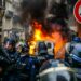 Francuska policija tokom protesta