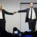 Marin Le Pen i Žordan Bardela na skupu