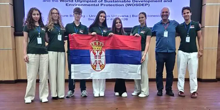 Mladi talenti u oblasti nauke i održivog razvoja pokorili Bali: Osvojili pet medalja