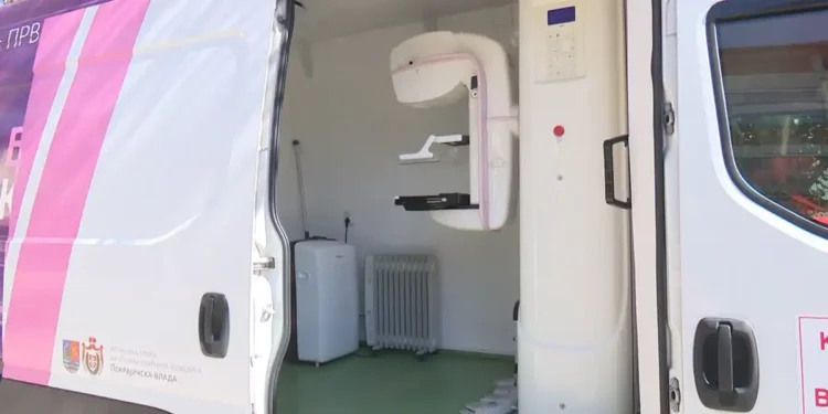 Mobilna ambulanta za preventivne preglede dojki u Novom Sadu