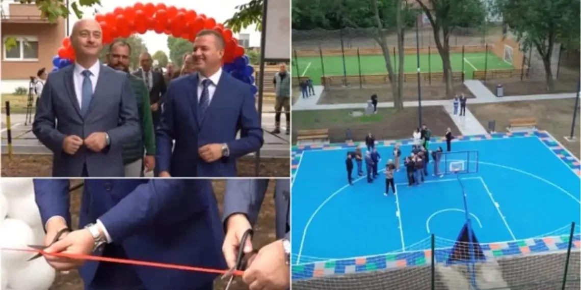 Rekonstruisani park i igrališta u Inđiji