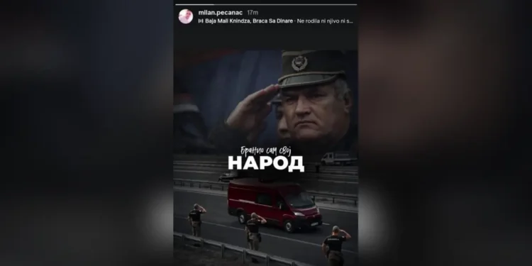 Skandal u BiH: Policajac objavio fotografiju Ratka Mladića, pa ostao bez posla