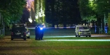 Policija i forenzičari u Pildamsparkenu u Malmeu tokom istrage