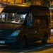Policijsko vozilo tokom potrage u Obertshausenu u Hesenu