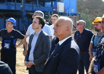 Mehanizacija na površinskom kopu Radljevo, arhiva EPS-a