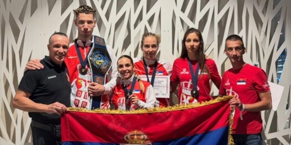 Veliki uspeh Srbije u Francuskoj: Četiri medalje na Svetskom prvenstvu