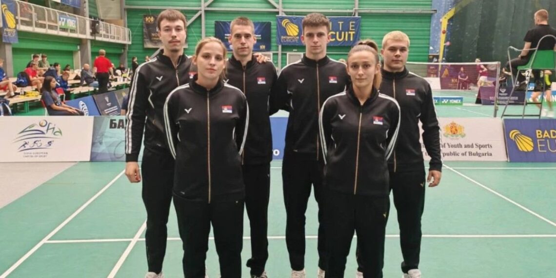 Srpski badmintonisti osvojili dve medalje u Sofiji