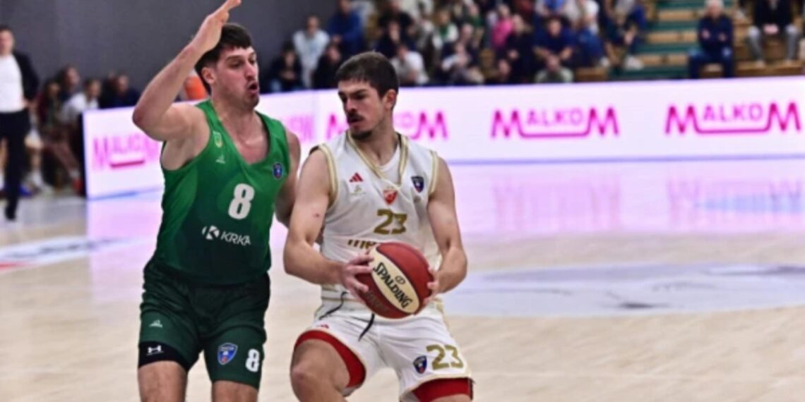 Zvezda ubedljiva u Sloveniji: Krka nije mogla da zaustavi crveno-bele