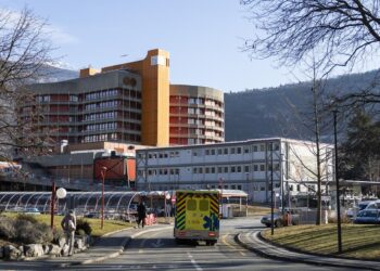 Bolnica u Sionu u kojoj su lečeni povređeni u požaru u Kran Montani