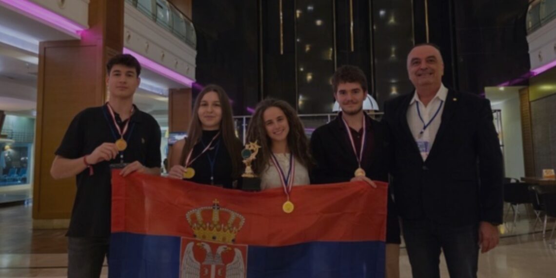 Veliki uspeh u Antaliji: Učenici Matematičke gimnazije osvojili pet zlatnih medalja