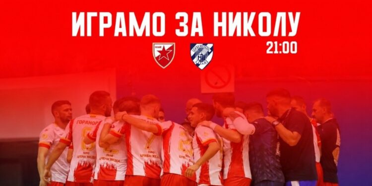 Futsaleri Zvezde igraju za Nikolu: Humanitarni derbi u Beogradu