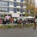 Učesnici blokade Instituta Oto Sur na Slobodnom univerzitetu u Berlinu