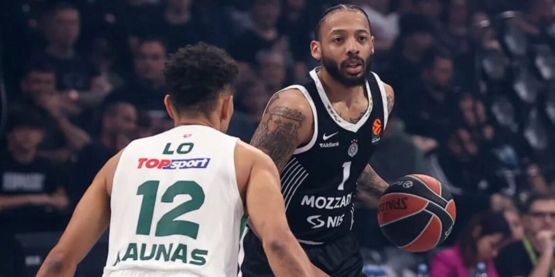Partizan poražen u Kaunasu: Žalgiris naneo crno-belima drugi poraz u duplom kolu Evrolige