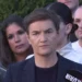 Ana Brnabić na konferenciji za novinare