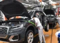 Proizvodnja automobila u Audijevoj fabrici u Ingolštatu