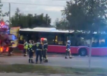 Autobus posle nesreće u bečkom Zimeringu