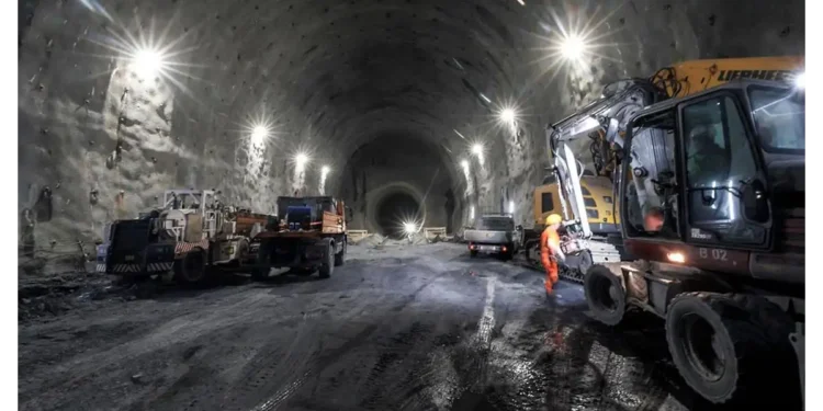 Radovi na železničkom tunelu Brener