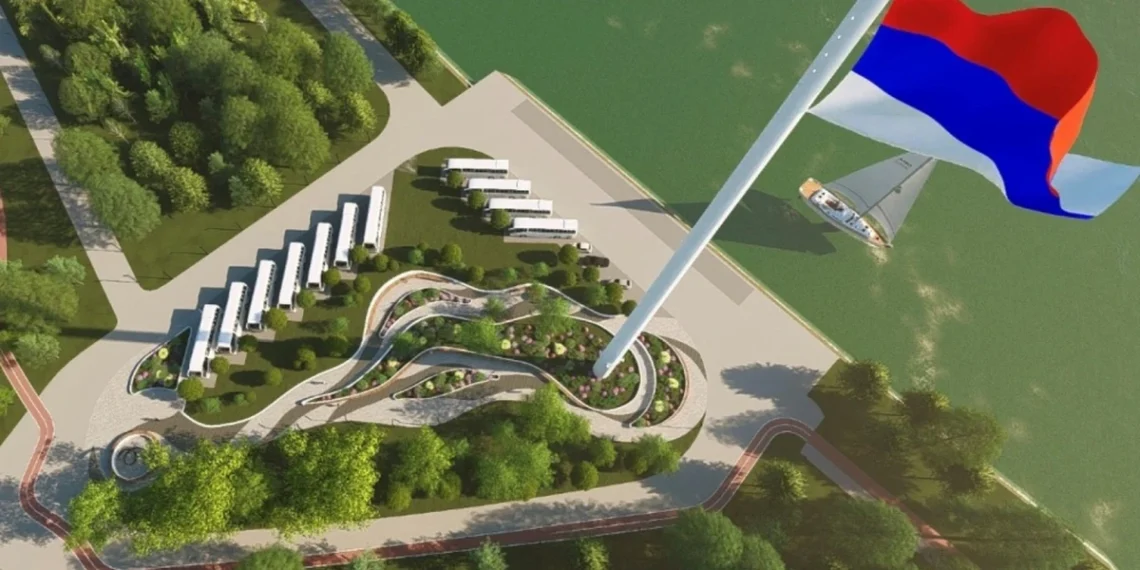 Veličanstvena zastava Srbije vijoriće se na Ušću: Planiran jarbol visok 80 metara