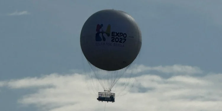 Nova atrakcija iznad Ade: EXPO balon prvi put poleteo nad predstonicom