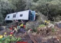 Nesreća u Španiji: Autobus sleteo u provaliju, najmanje 41 povređen