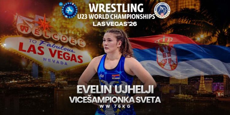 Veliki uspeh srpske rvačice u Las Vegasu: Srebro za Evelin Ujhelji