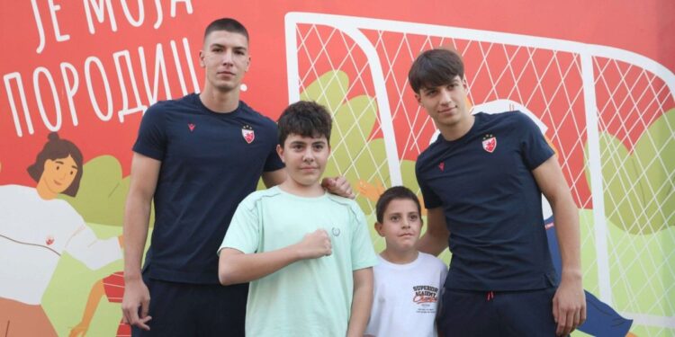 Crvena zvezda sprema iznenađenje za najmlađe navijače pred Kopenhagen