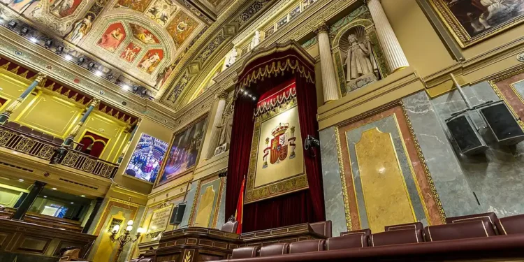 Sala španskog Kongresa u Madridu, arhivski snimak.