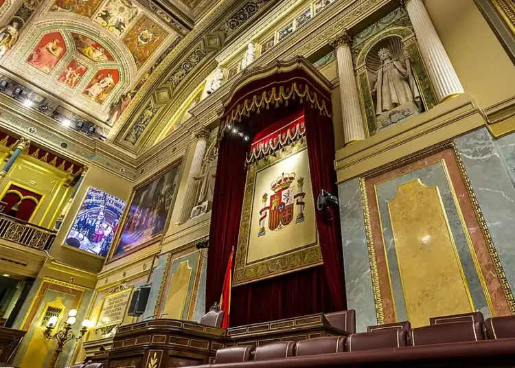 Sala španskog Kongresa u Madridu, arhivski snimak.
