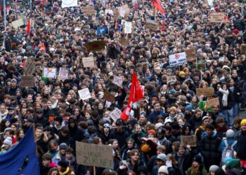 Protest nemačke omladine protiv vojne obaveze
