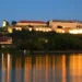 Osvetljena Petrovaradinska tvrđava iznad Dunava