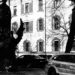 Policijski automobil ispred obrazovne ustanove u Poljskoj
