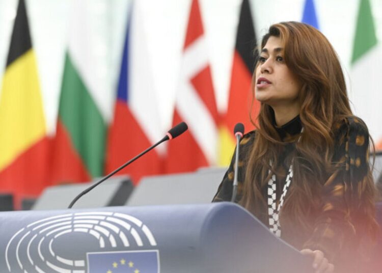 Rima Hasan u Evropskom parlamentu